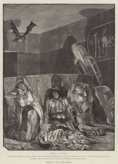 Cleopatra, von H. Rider Haggard von Richard Caton Woodville junior
