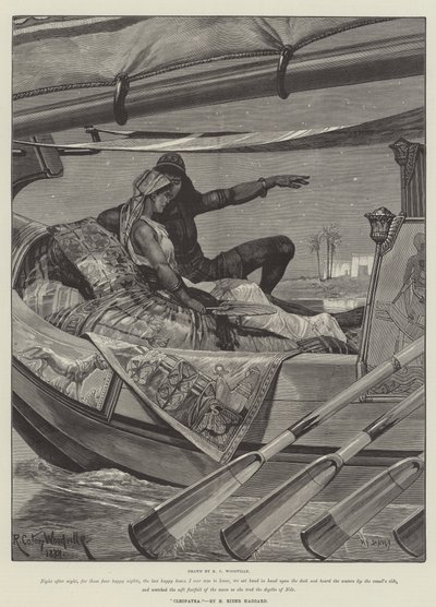 Cleopatra, von H. Rider Haggard von Richard Caton Woodville junior