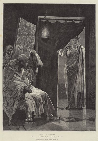Cleopatra, von H. Rider Haggard von Richard Caton Woodville junior