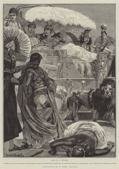 Cleopatra, von H. Rider Haggard von Richard Caton Woodville junior