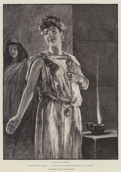 Cleopatra, von H. Rider Haggard von Richard Caton Woodville junior