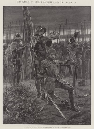 Krönungen englischer Souveräne, Heinrich VII. von Richard Caton Woodville junior