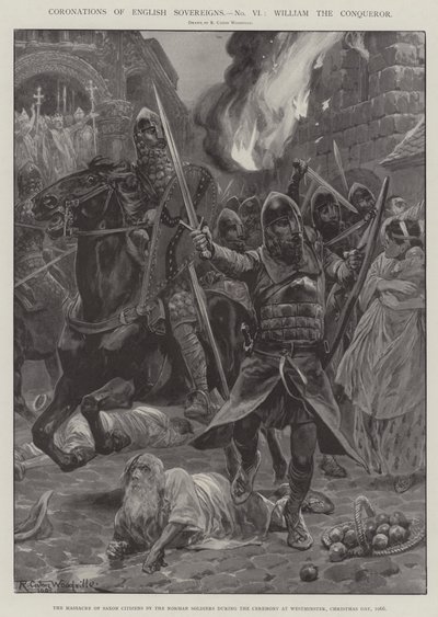 Krönungen englischer Souveräne, Wilhelm der Eroberer von Richard Caton Woodville junior