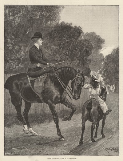 Ihr Beschützer von Richard Caton Woodville junior