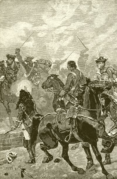 Marlborough bei Ramilies von Richard Caton Woodville junior