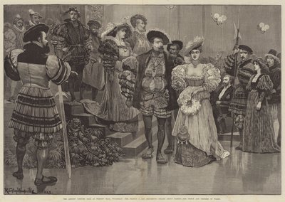 Der Kostümball des Künstlers in der Prince