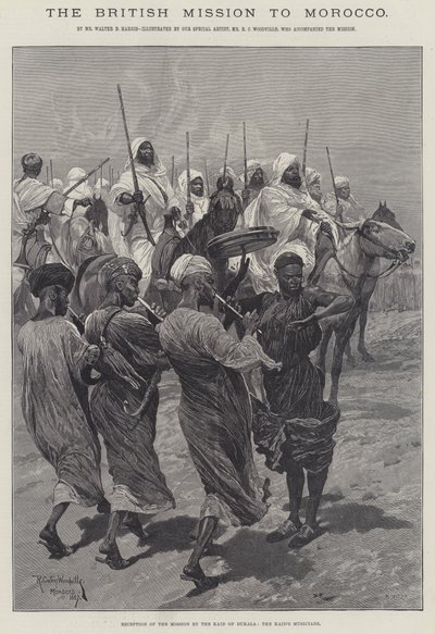 Die britische Mission in Marokko von Richard Caton Woodville junior