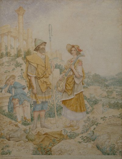 Italienische ländliche Musiker von Richard Dadd