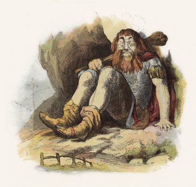 Illustration für Jack der Riesentöter von Richard Doyle
