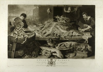 Fischmarkt von Richard Earlom