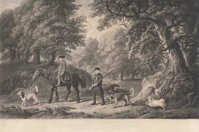 Wildhüter. An den ehrenwerten Lord Viscount Torrington von Richard Earlom