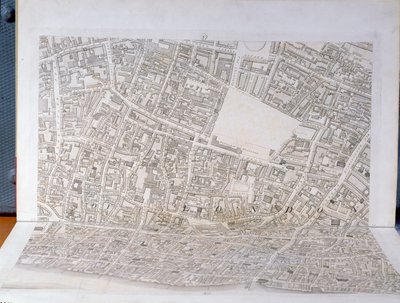 Plan der Stadt London, veröffentlicht 1813 von Richard Horwood