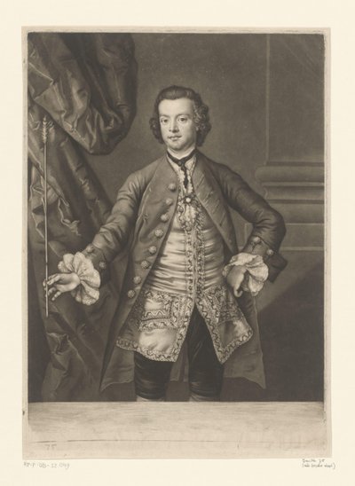 Porträt von Anthony Maddox von Richard Houston