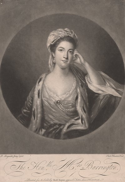 Die ehrenwerte Mrs. Barrington von Richard Houston