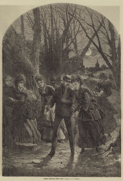 Heim durch den Wald von Richard Huttula
