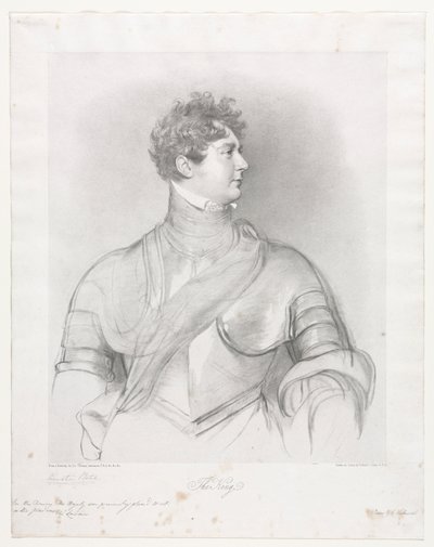Der König, George IV von Großbritannien von Richard James Lane