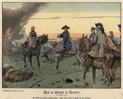 Nach der Schlacht von Zorndorf von Richard Knoetel