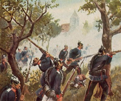 Die Schlacht von Königgrätz, 3. Juli 1866 von Richard Knotel
