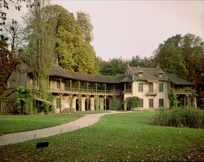 Das Hameau von Marie-Antoinette (1755-93), erbaut 1783-86 von Richard Mique