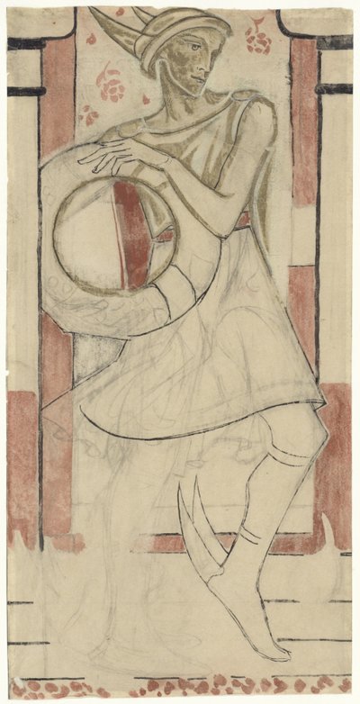 Mercurius, Ehrenzeichen für treue Dienste, Calvé, Delft von Richard Nicolaüs Roland Holst