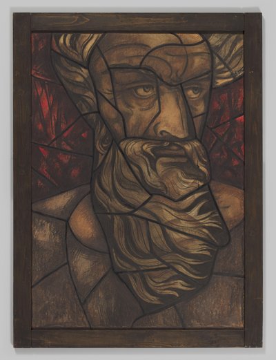 Entwurf für ein Fenster im Nordtransept im Dom zu Utrecht von Richard Nicolaüs Roland Holst