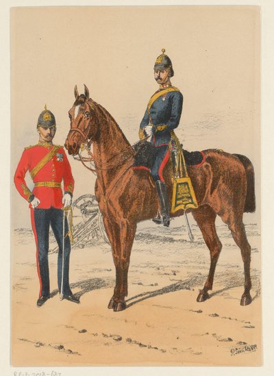 Zwei britische Soldaten von Richard Simkin
