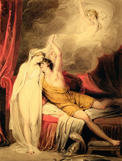Die Versöhnung von Paris und Helena von Richard Westall
