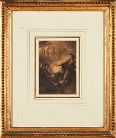 Die Vision der Nachkommen von Banquo von Richard Westall