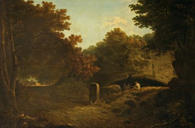 La Riccia, bei Albano, Italien 1752-57 von Richard Wilson