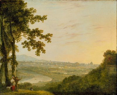 Rom von der Villa Madama, während oder nach 1753 von Richard Wilson