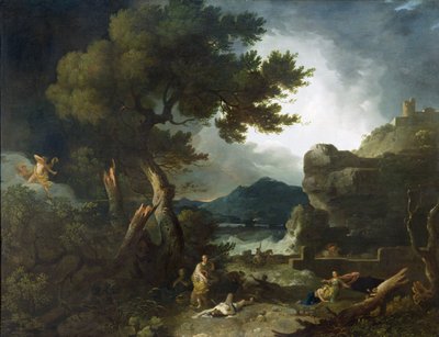 Die Zerstörung der Kinder der Niobe von Richard Wilson