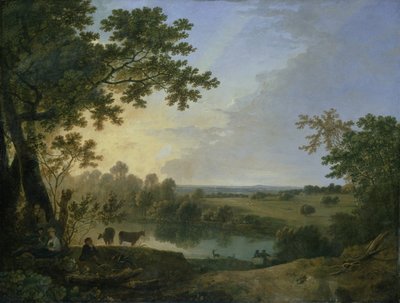 Ansicht im Windsor Great Park, frühe 1760er Jahre von Richard Wilson