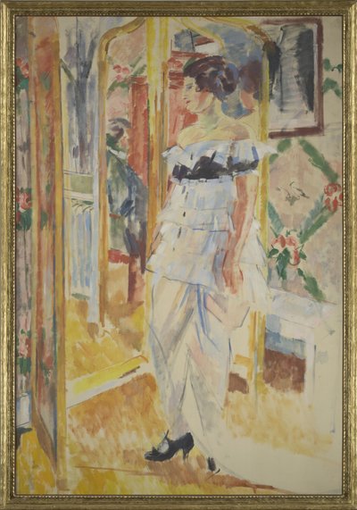 Porträt von Frau Giroux von Rik Wouters