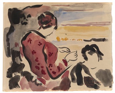 Sitzende Frau von Rik Wouters