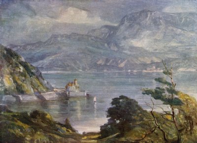 Nebelmorgen, nahe Barmouth von Robert (after) Fowler