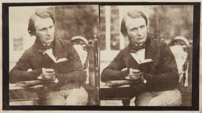 Stereografisches Porträt von Dr. John Adamson von Robert Adamson