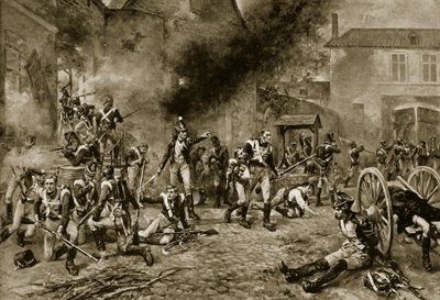Die Verteidigung von Hougoumont, 18. Juni 1815 von Robert Alexander Hillingford