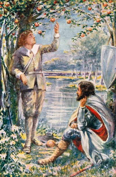 Am Fluss des Wassers des Lebens von Robert Ambrose (after) Dudley