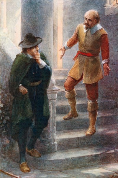Greatheart bittet Mr. Fearing hereinzukommen von Robert Ambrose (after) Dudley