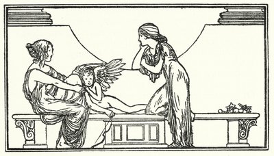 Illustration für Gedichte von John Keats von Robert Anning Bell