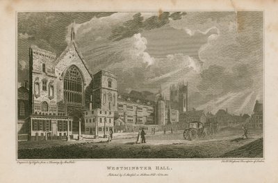 Westminster Hall von Robert Blemell Schnebbelie