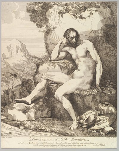 Don Quijote in den Sable-Bergen von Robert Blyth