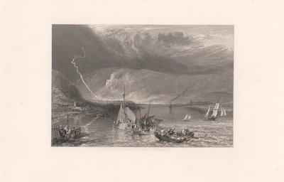 La Chaise de Gargantua bei Duclair von Robert Brandard
