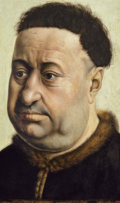 Porträt eines Mannes Robert de Masmines von Robert Campin