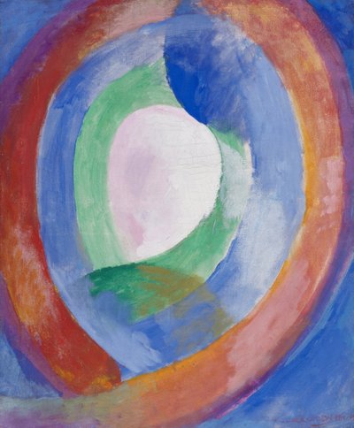 Kreisförmige Formen, Mond Nr. 1 von Robert Delaunay