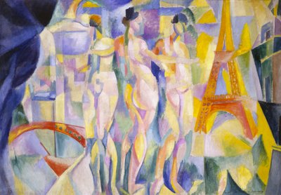 Die Stadt Paris, ca. 1911 von Robert Delaunay