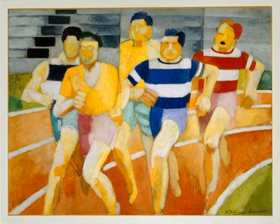 Les coureurs von Robert Delaunay
