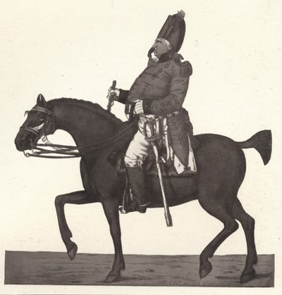 Ein Gesamtbild von Alt-England Das walisische 41. Regiment, 1770-1810, 1909 von Robert Dighton