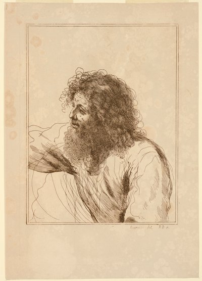 Kopf eines alten Mannes von Robert Dighton