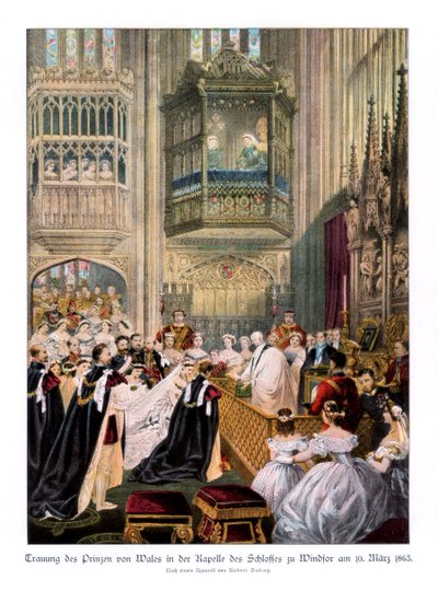 Hochzeit von Prinzessin Alexandra und Prinz Edward, St. George